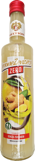 Sciroppo di Limone e Zenzero Zero"Lemon & Ginger Zero sugar and gluten free Syrup Mixer" 50cl