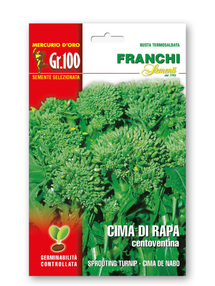 Cima di Rapa 150 Day Broccolo Raab 100g Small Bulk - SHORT DATE EXP. 06/27 was £6.99 now £1
