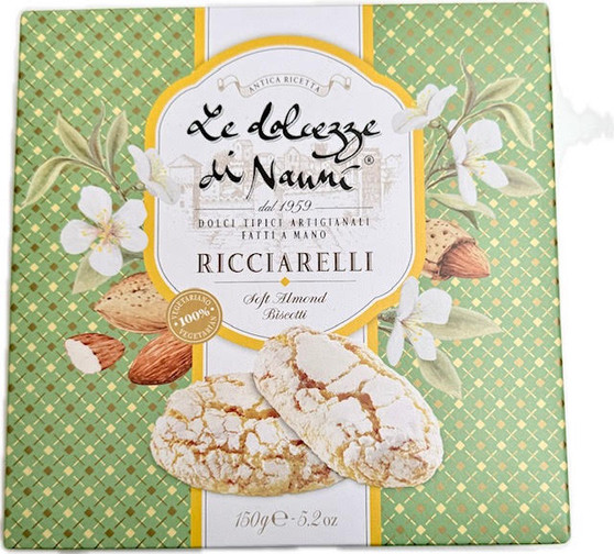 Le Dolcezze di Nanni Ricciarelli 150g – Traditional Tuscan Almond Biscuits
