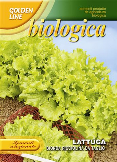 Organic Lettuce Bionda Ricciolina