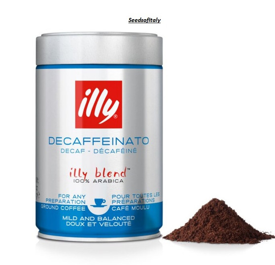 Illy DECAF Coffee Ground 250g