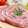 Luganica 'Toscana' Spiral Sausage with a Hint of Garlic 400g "GLUTEN FREE"
