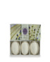 La Florentina Lavender gift box 3 soap bar 150g