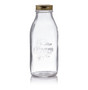 Bormioli single 1L Passata bottle with lid