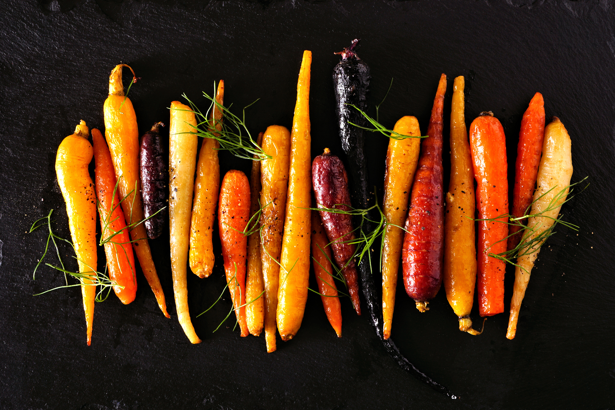 Eden Project Mixed Mediterranean Carrots - Daucus carota