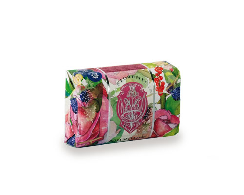 La Florentina Wild Rose wrapped soap 200g