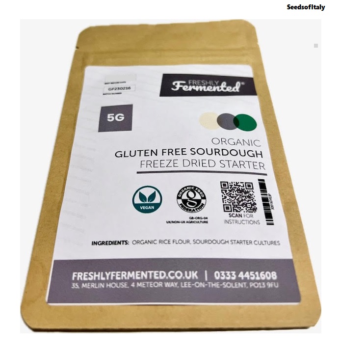 Organic Gluten Free Sourdough Starter Culture