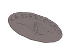 LA MARZOCCO DECAL, OVAL LM LOGO