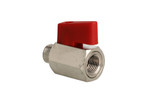 BALL VALVE 1/4F - 1/4M VITON (B)