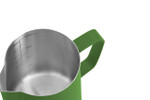 EDO BARISTA PRO LINED MILK PITCHER - 400ml | GREEN