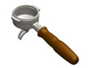 PORTAFILTER S.SPOUT WALNUT MODBAR