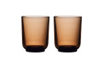 FELLOW PIRCH LATTE GLASSES | AMBER  (11oz / 325ml)