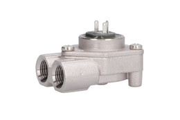 GICAR 1/4" FLOWMETER WITH LED (THICK CAP)