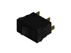 SWITCH ROCKER DOUBLE-POLE 20A NEW FRAME