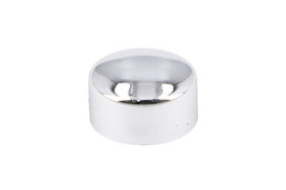 SILVER OVAL BUTTON