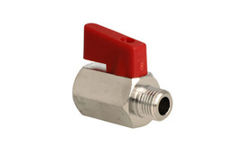 BALL VALVE 1/4F - 1/4M VITON (A)