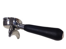 STAINLESS STEEL PORTAFILTER 2 SPOUT WITH HANDLE