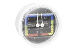 RECTANGLE DOUBLE MANOMETER