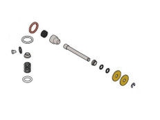 REBUILD KIT STEAM/HOT WATER VALVE LINEA MICRA