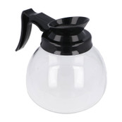 BUNN 64oz BLACK HANDLE GLASS DECANTER (CASE OF 3)