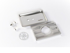 MODBAR RECESSED DRAIN TRAY W/RINSER 30x18cm