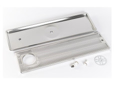 MODBAR RECESSED DRAIN TRAY W/RINSER 80x18cm