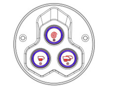 LA MARZOCCO STRADA S KEYPAD WHITE