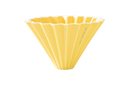ORIGAMI CERAMIC DRIPPER M - YELLOW