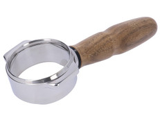 PORTAFILTER NAKED STRAIGHT-IN WALNUT
