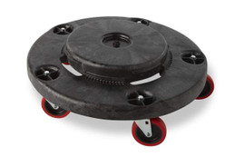 RUBBERMAID BRUTE QUIET DOLLY | BLACK