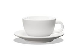 CLUBHOUSE TULIPANO WHITE LATTE (300ml) CUP+SAUCER (1 PC)