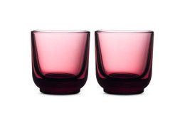 FELLOW PIRCH CAPPUCCINO GLASSES | GARNET (6.5oz / 192ml)