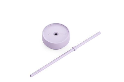 FELLOW CARTER COLD TUMBLER LID + STRAW - PERI TWINKLE 16oz