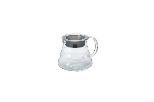 HARIO V60 GLASS RANGE COFFEE SERVER (CLEAR) 360ml