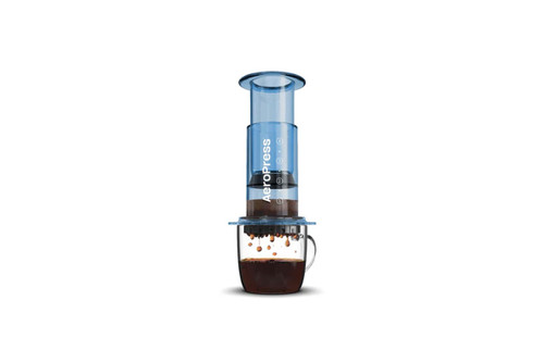 AEROPRESS CLEAR COFFEE MAKER | BLUE