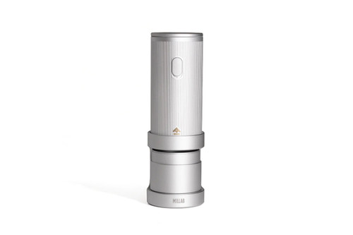 TIMEMORE x MILLAB WIRELESS PORTABLE ELECTRIC COFFEE GRINDER | SILVER