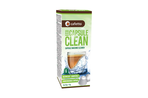CAFETTO ECO CAPSULE CLEAN | 6 CAPSULES
