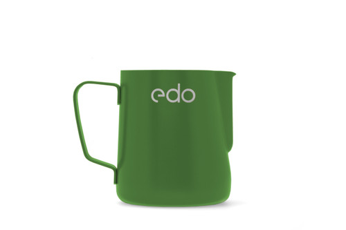 EDO BARISTA PRO LINED MILK PITCHER - 400ml | GREEN