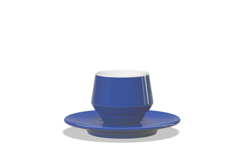 CLUBHOUSE MANIKO BLUE DOUBLE ESPRESSO (120ml) CUP+SAUCER (1 PC)