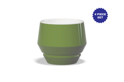 CLUBHOUSE MANIKO GREEN CAPPUCCINO (210ml) CUP ONLY (4 PCS)