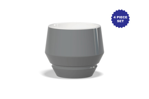 CLUBHOUSE MANIKO NICKEL CAPPUCCINO (210ml) CUP ONLY (4 PCS)