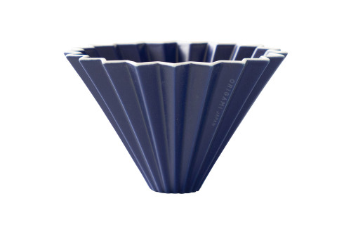 ORIGAMI CERAMIC DRIPPER M - MATTE NAVY