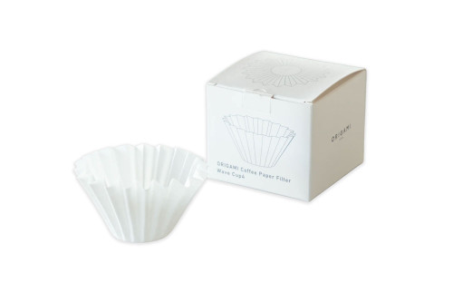 ORIGAMI COFFEE PAPER FILTER WAVE CUP 4 - 50 PACK