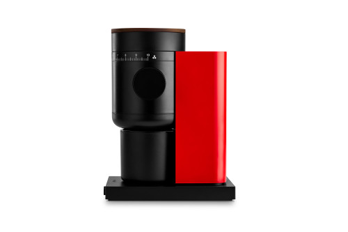 FELLOW OPUS 2 CONICAL BURR GRINDER | CHERRY RED & WALNUT