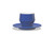 CLUBHOUSE MANIKO BLUE CAPPUCCINO (210ml) CUP+SAUCER (1 PC)