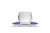 CLUBHOUSE MANIKO BLUE CAPPUCCINO (210ml) CUP+SAUCER (1 PC)