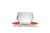 CLUBHOUSE MANIKO RED LATTE (260ml) CUP+SAUCER (1 PC)