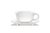 CLUBHOUSE TULIPANO WHITE CAPPUCCINO (210ml) CUP+SAUCER (1 PC)