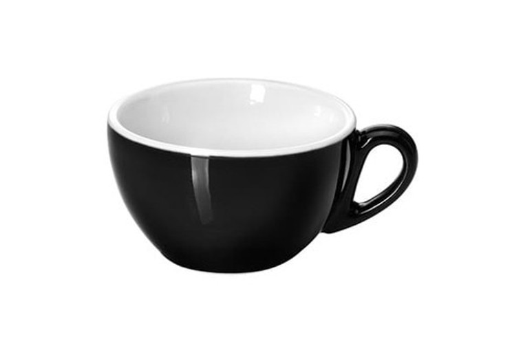 IPA MILANO FLAT WHITE CUP - 7oz [BLACK]