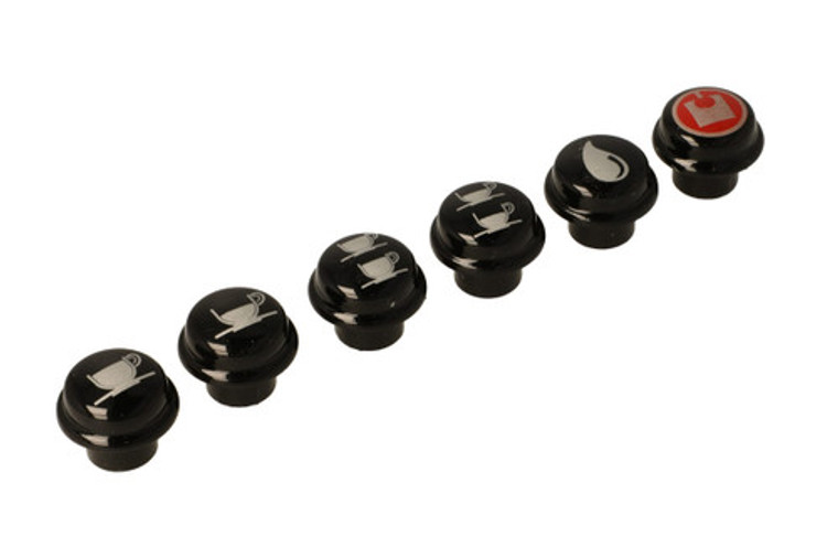 SAN REMO MILANO BLACK BUTTONS